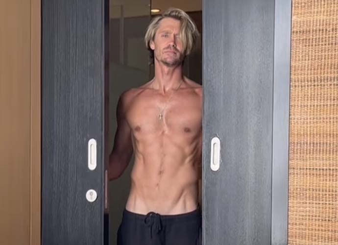 Chad Michael Murray poses shirtless on social media (Image: Instagram)