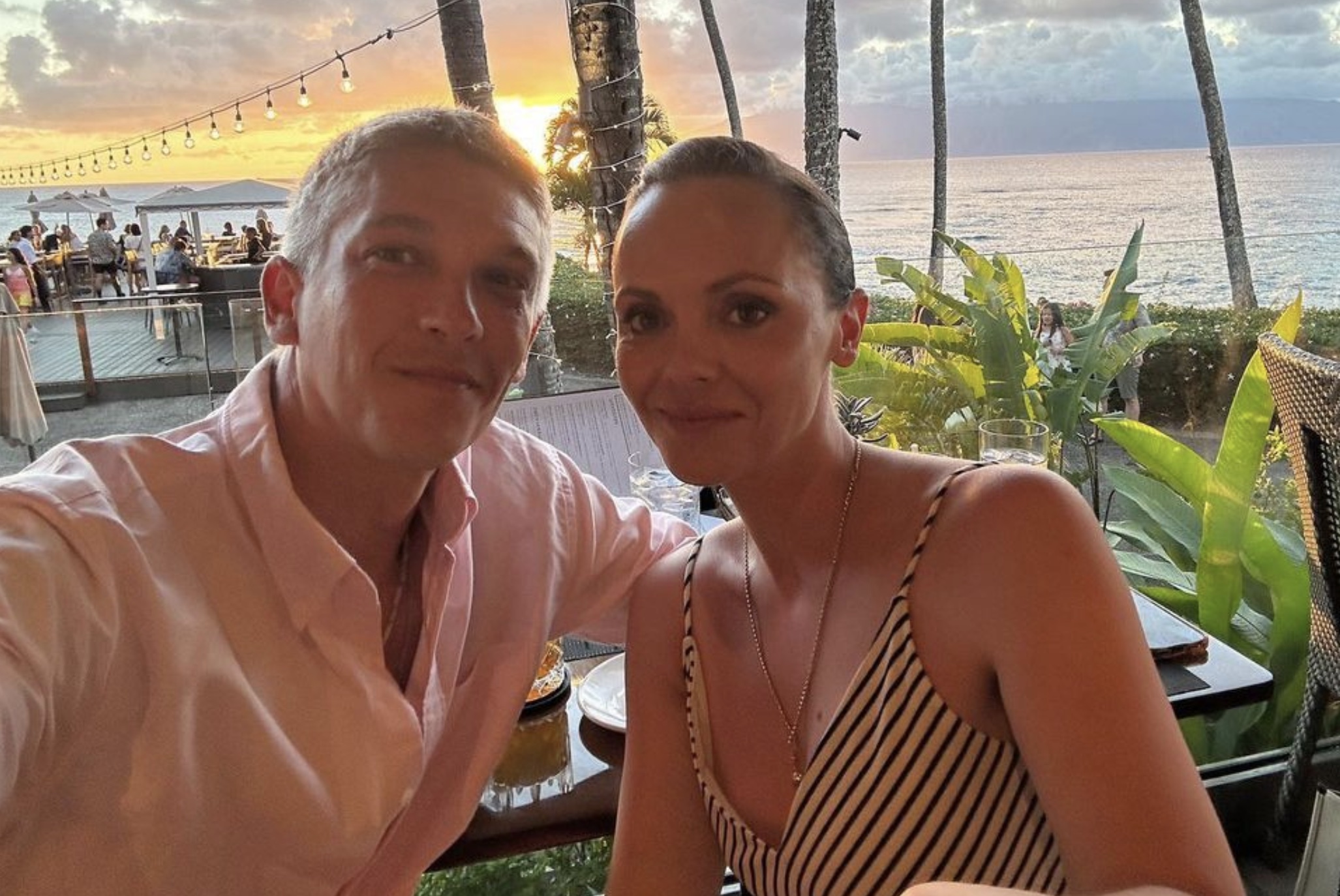Christina Ricci & Mark Hampton in Hawaii (Image: Instagram)