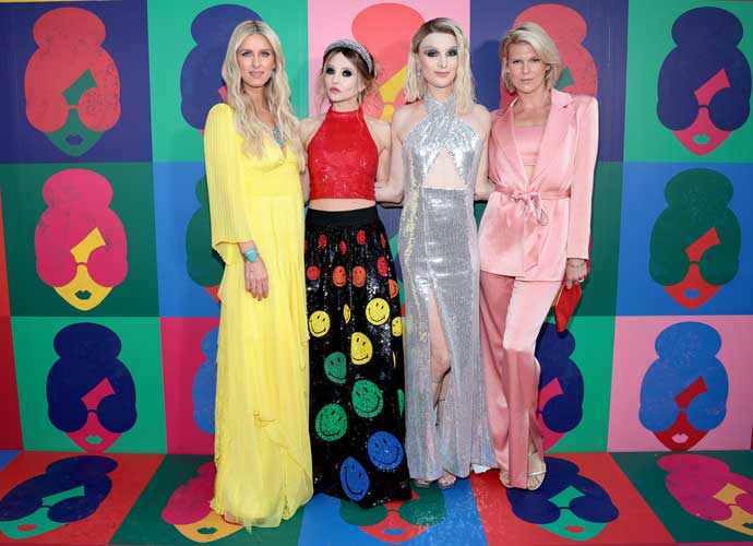 NEW YORK, NEW YORK - JUNE 14: (L-R) Nicky Hilton Rothschild, Stacey Bendet, Dylan Mulvaney and Alexandra Richards attend Camp Pride presented by alice + olivia by Stacey Bendet on June 14, 2023 in New York City. (Photo by Dimitrios Kambouris/Getty Images for alice + olivia)