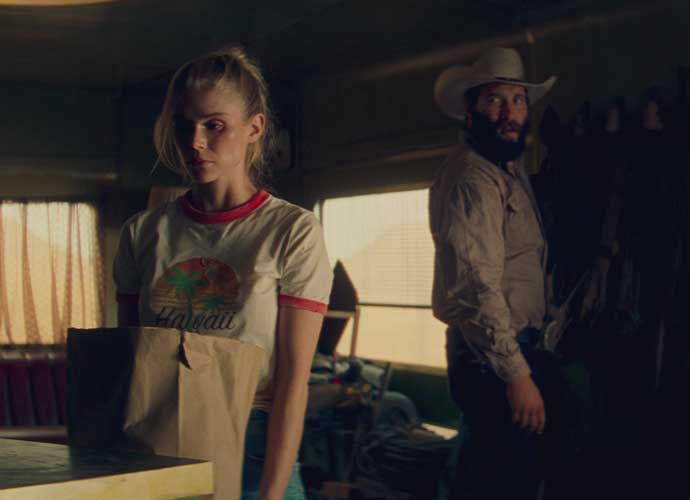 Erin Moriarty and Jai Courtney in 'Catching Dust' (Image: UTA)