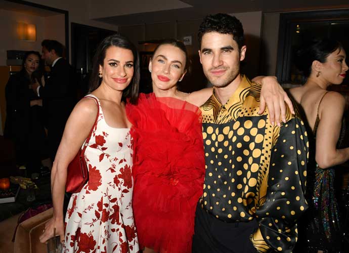 NEW YORK, NEW YORK - JUNE 12: (L-R) Lea Michele, Julianne Hough and Darren Criss attend The After, After Party Presented by Ketel One Vodka And Zacapa Rum at Pebble Bar on June 12, 2023 in New York City. (Photo by Craig Barritt/Getty Images for Ketel One Vodka and Zacapa Rum)