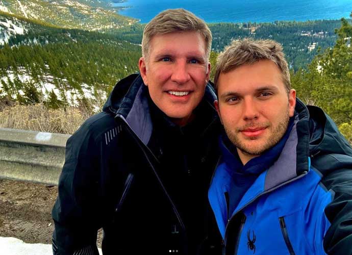 Chase Chrisley and dad Todd Chrisley (Image: Instagram)