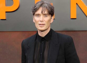 LONDON, ENGLAND - JULY 13: Cillian Murphy attends the UK Premiere of "Oppenheimer" at Odeon Luxe Leicester Square on July 13, 2023 in London, England. (Photo by Lia Toby/Getty Images for Universal Pictures)