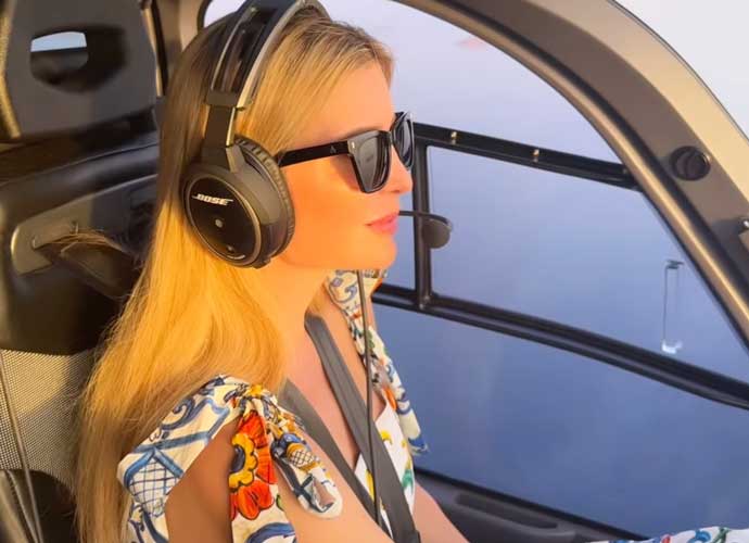 Ivanka Trump pilots a helicopter (Image: Instagram)