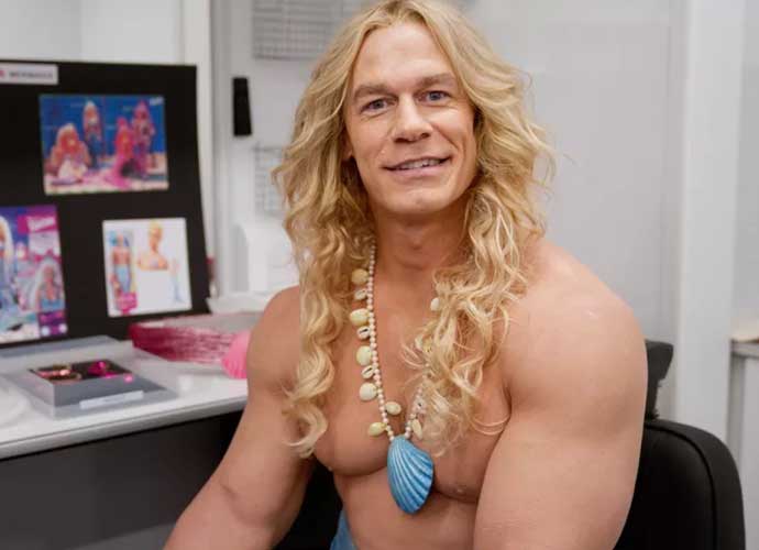 John Cena as Merman to promote Barbie (Image: Warner Bros.)