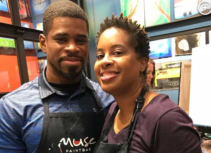 Cbama Chef Tafari Campbell with his wife (Image: Instagram)