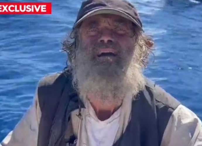 Tim Shaddock and his dog found lost at sea after two months (Image: YouTube)
