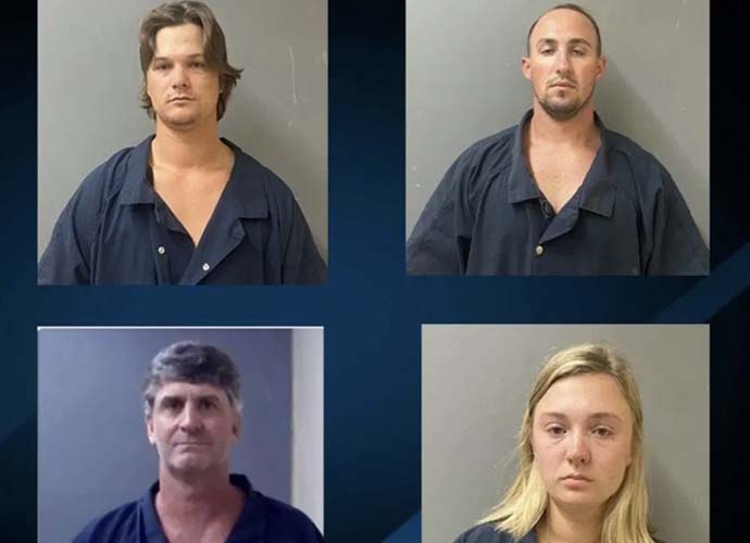 Alabama dock fight suspects' mugshots (Image: Montgomery PD)
