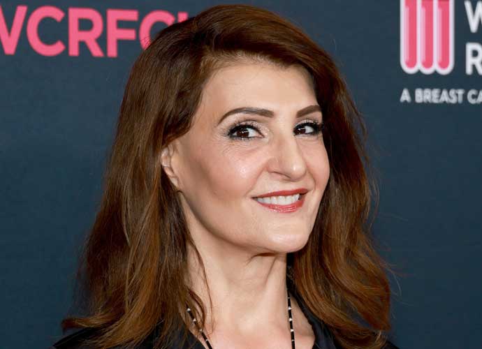 BEVERLY HILLS, CALIFORNIA - MARCH 16: Nia Vardalos attends An Unforgettable Evening at Beverly Wilshire, A Four Seasons Hotel on March 16, 2023 in Beverly Hills, California. (Photo by Phillip Faraone/Getty Images for WCRF)