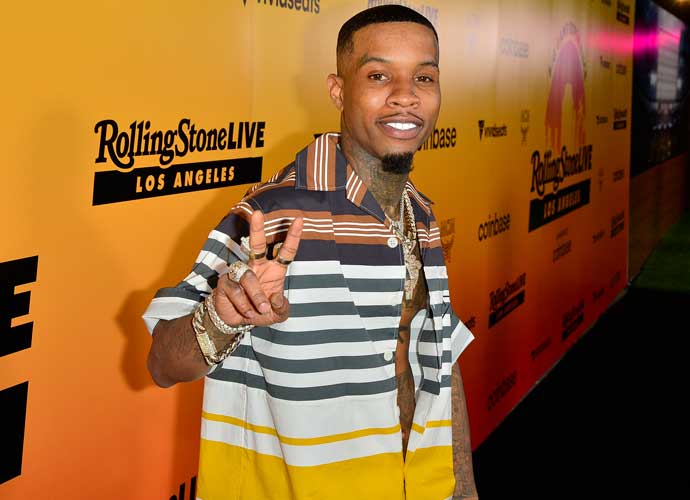 LOS ANGELES, CALIFORNIA - FEBRUARY 13: Tory Lanez attends Rolling Stone Live Big Game Experience at Academy LA on February 13, 2022 in Los Angeles, California. (Photo by Jerod Harris/Getty Images for MCM)