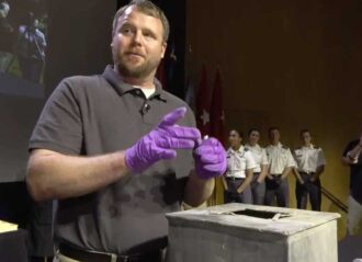 West Point time capsule opening (Image: YouTube)