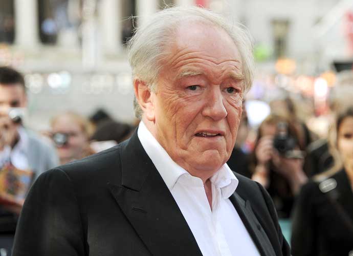 LONDON, ENGLAND - JULY 07: Actor Michael Gambon arrives at the World Premiere of 'Harry Potter And The Deathly Hallows Part 2' in Trafalgar Square on July 7, 2011 in London, England. (Photo by Dave M. Benett/Getty Images)