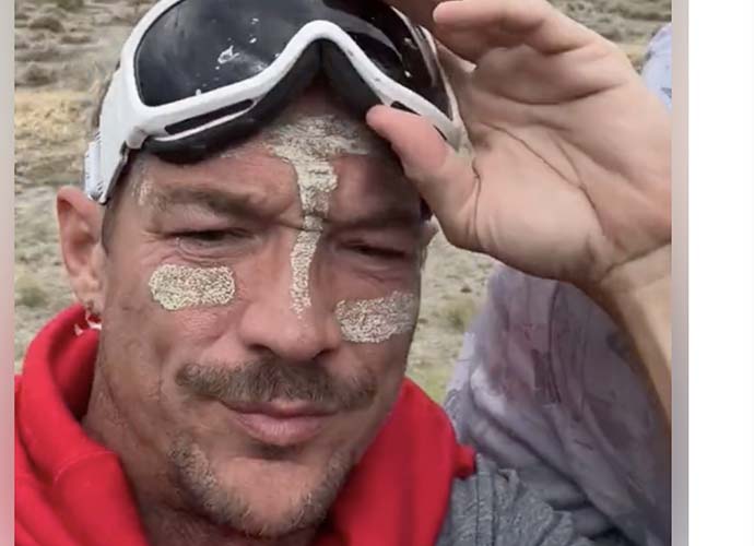 Diplo escapes the mud at Burning Man 2023 (Image: Instagram)