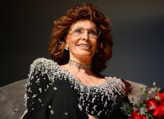 HOLLYWOOD, CA - NOVEMBER 12: Honoree Sophia Loren attends the special tribute to Sophia Loren during the AFI FEST 2014 presented by Audi at Dolby Theatre on November 12, 2014 in Hollywood, California. (Photo by Michael Kovac/Getty Images for AFI)