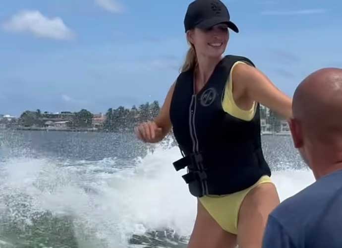 Ivanka Trump tries surfing in Miami Beach (Image: Instagram)