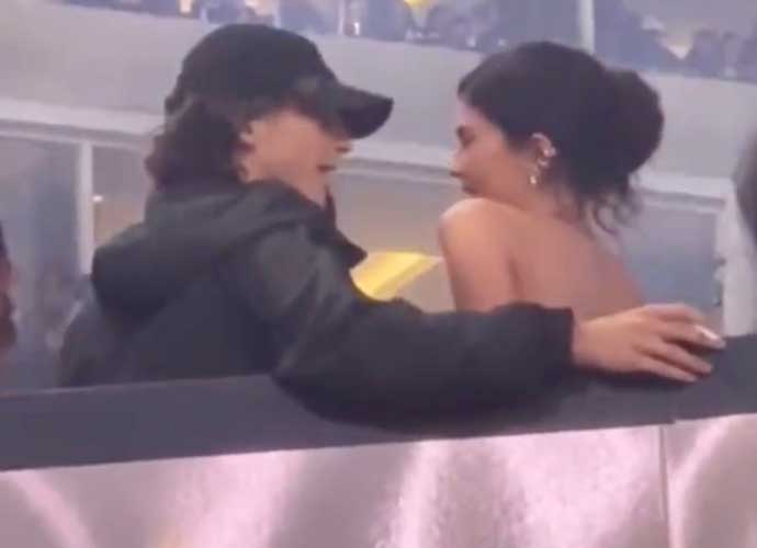 Kylie Jenner & Timothee Chalamet make their relationship public with PDAs at Beyonce concert (Image: TikTok)