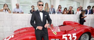 VENICE, ITALY - AUGUST 31: Patrick Dempsey attends a red carpet for the movie "Ferrari" at the 80th Venice International Film Festival on August 31, 2023 in Venice, Italy. (Photo by Pascal Le Segretain/Getty Images)