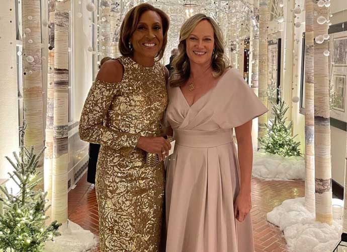 Robin Roberts & wife Amber at the White House (Image: Instagram)