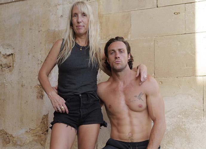 Sam Taylor-Johnson and her husband, actor Aaron Taylor-Johnson on vacation (Image: Instagram)