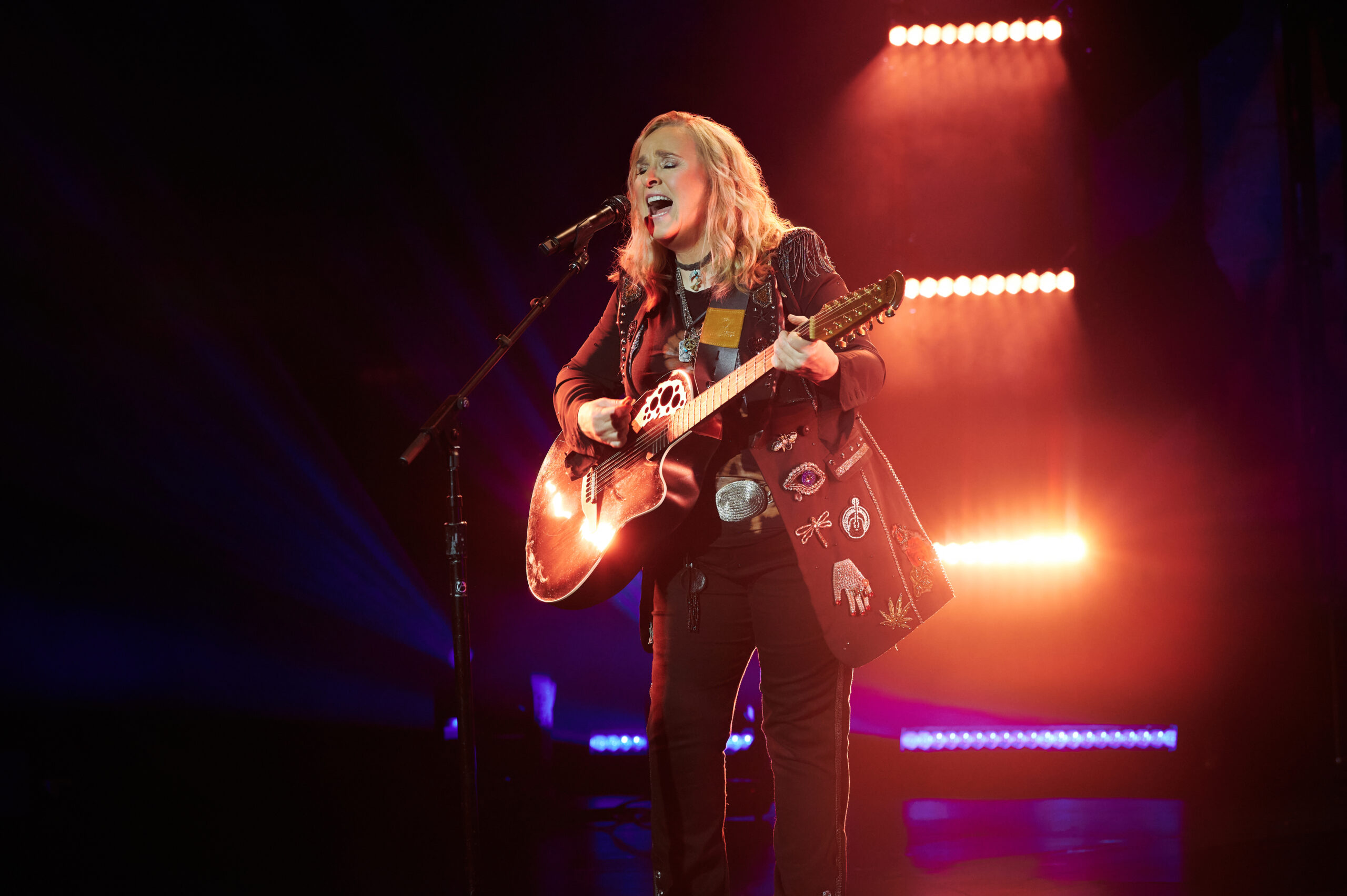 Melissa Etheridge in Broadway 'Come To My Window' (Image: Jenny Anderson)