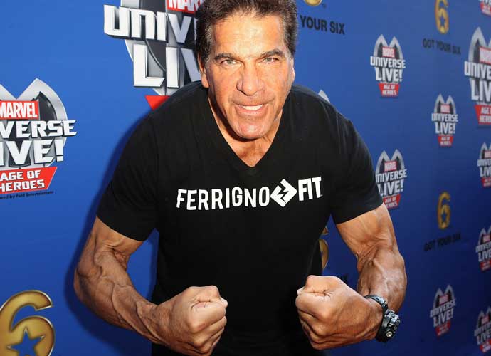 LOS ANGELES, CA - JULY 08: Actor Lou Ferrigno arrives at Marvel Universe LIVE! Age Of Heroes World Premiere Celebrity Red Carpet Event at Staples Center on July 8, 2017 in Los Angeles, California. (Photo by Ari Perilstein/Getty Images for Feld Entertainment)