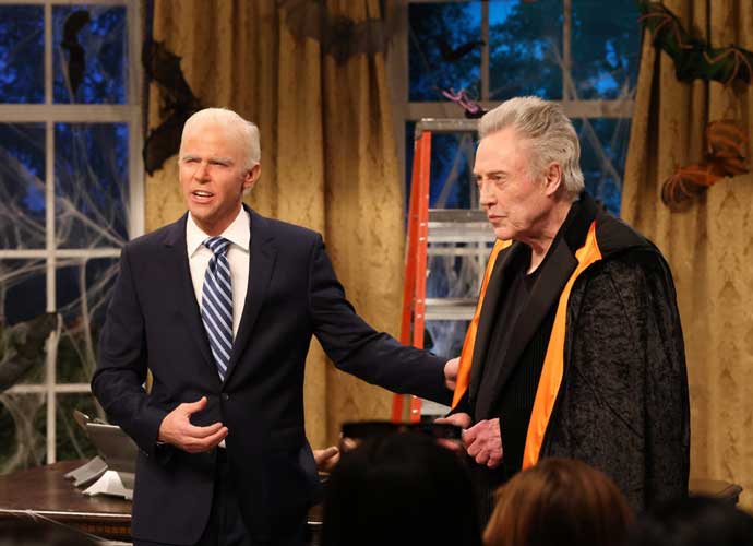 Mikey Day and Christopher Walken on Saturday Night Live (Image: NBC)