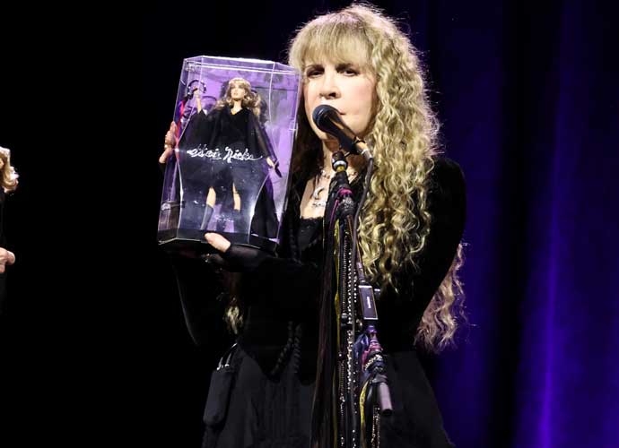 NEW YORK, NEW YORK - OCTOBER 01: Stevie Nicks performs during at Madison Square Garden on October 01, 2023 in New York City. (Photo by Jamie McCarthy/Getty Images for ABA)