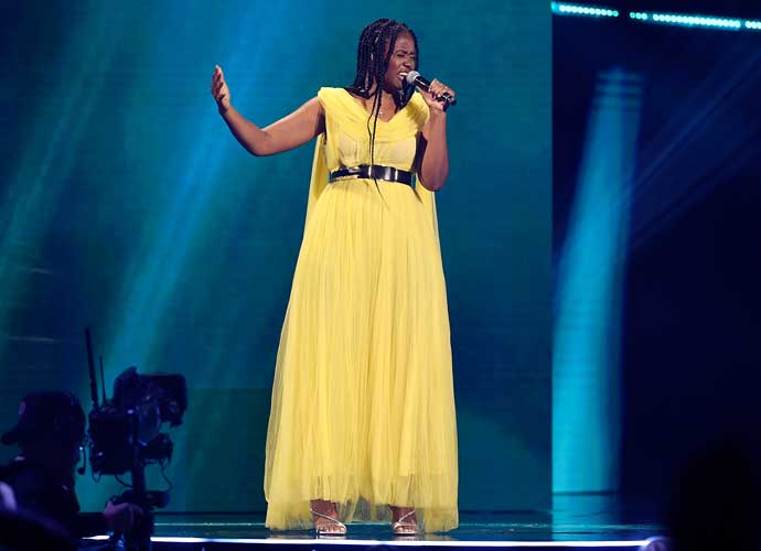LAS VEGAS, NEVADA - JULY 15: Victory Boyd performs onstage during the 38th annual Stellar Gospel Music Awards at the Orleans Arena on July 15, 2023 in Las Vegas, Nevada. (Photo by Mindy Small/Getty Images)