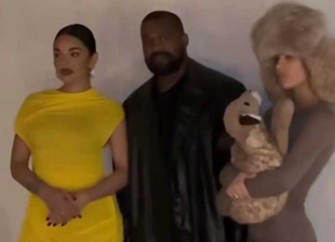 Kanye West and his wife Bianca Censori at Dubai fashion show (Image: Instagram)