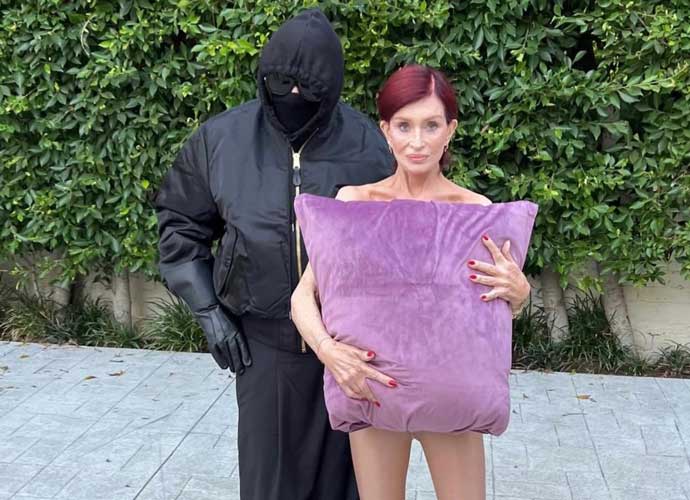Sharon & Ozzy Osbourne dress up as Kanye West and wife Bianca Censori for Halloween (Image: Sharon Osbourne/Instagram)