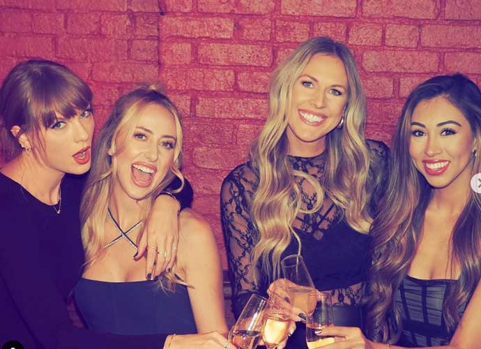 Taylor Swift, Brittany Mahomes, Lyndsay Bell and Paige Buechele (Image: Instagram)