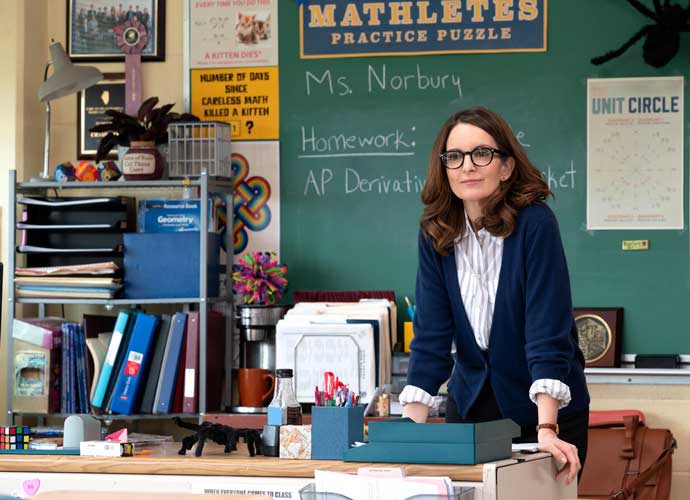 Tina Fey plays Ms. Norbury in Mean Girls from Paramount Pictures. Photo: Jojo Whilden/Paramount © 2023 Paramount Pictures.