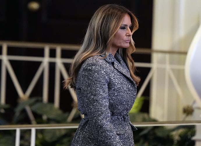 Melania Trump Slammed As ‘Disrespectful’ For Wearing Grey To Rosalynn Carter’s Funeral
