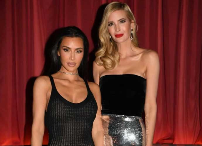 Ivanka Trump & Kim Kardashian pose at Fontainebleau Las Vegas (Image: Instagram)