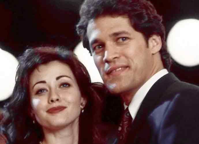 David Gail with Shannen Doherty in 'Beverly Hills, 90210' (Image: Fox)