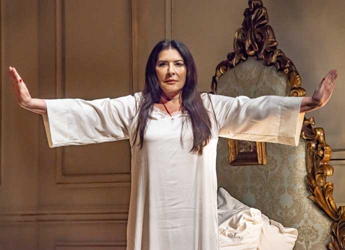 LONDON< ENGLAND - NOVEMBER 2: Marina Abramovic as Maria Callas performs on stage in the English National Opera production of 