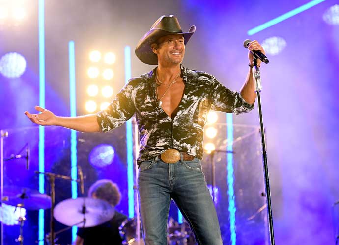 NASHVILLE, TENNESSEE - JUNE 08: Tim McGraw performs on stage during day 3 of the 2019 CMA Music Festival on June 08, 2019 in Nashville, Tennessee. (Photo by Jason Kempin/Getty Images)