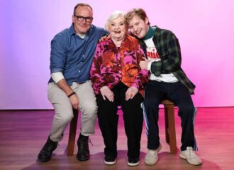 Clark Gregg, June Squibb and Fred Hechinger visit the IMDb Portrait Studio