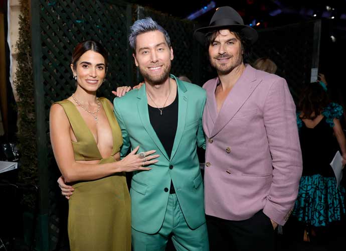 LOS ANGELES, CALIFORNIA - JANUARY 27: (L-R) Nikki Reed, Lance Bass and Ian Somerhalder attend The 33rd Annual EMA Awards Gala honoring Laura Dern, sponsored by Toyota, at Sunset Las Palmas Studios on January 27, 2024 in Los Angeles, California. (Photo by Emma McIntyre/Getty Images for The Environmental Media Association)