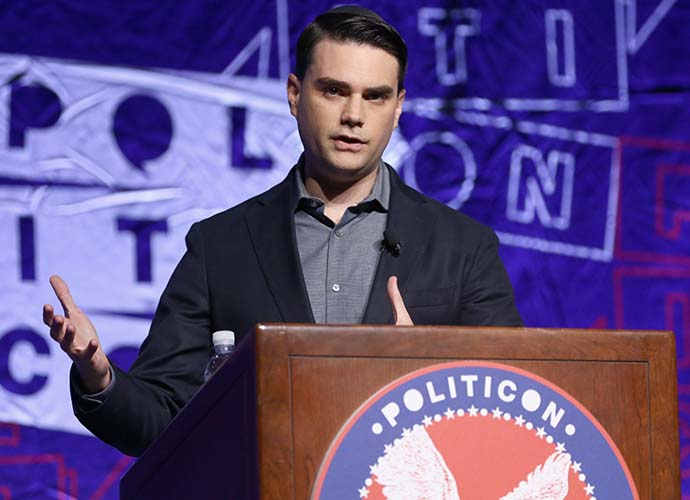 LOS ANGELES, CA - OCTOBER 21: Ben Shapiro speaks onstage during Politicon 2018 at Los Angeles Convention Center on October 21, 2018 in Los Angeles, California. (Photo by Rich Polk/Getty Images for Politicon )