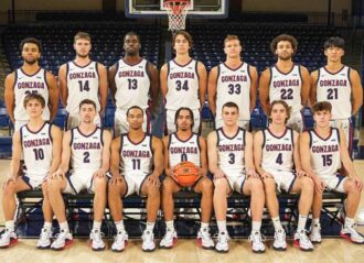 Gonzaga men's basketball team (Image: Gonzaga)