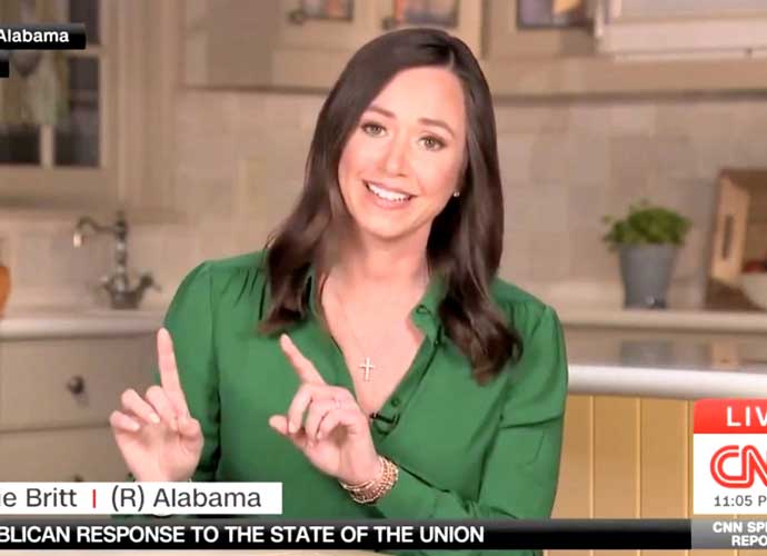 Sen. Katie Britt (R-Alabama) delivers State of the Union response (Image: YouTube)