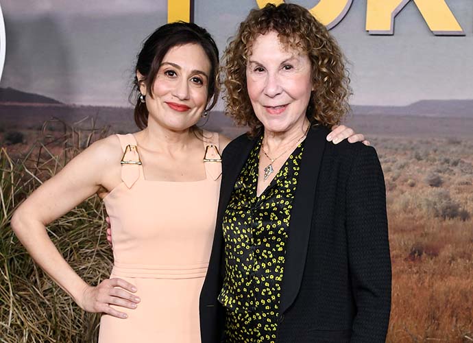LOS ANGELES, CALIFORNIA - JANUARY 17: (L-R) Lucy DeVito and Rhea Perlman attend the Los Angeles premiere for the Peacock original series 