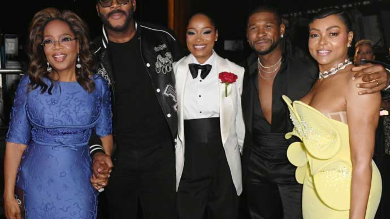 Tyler Perry, Oprah Winfrey, Usher & Taraji P. Henson Pose For All-Star  Photo At NAACP Image Awards - uInterview