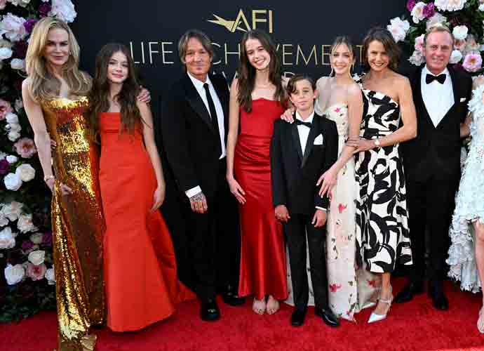 Nicole Kidman Supported By Husband Keith Urban & Daughter At AFI Tribute Event