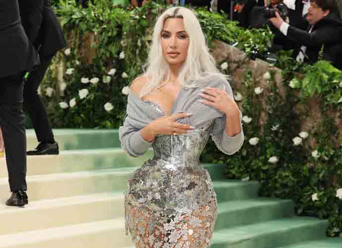 Kim Kardashian Sparks Online Backlash For ‘Unhealthy’ Tiny-Waisted Corset & Messy Hair At The Met Gala