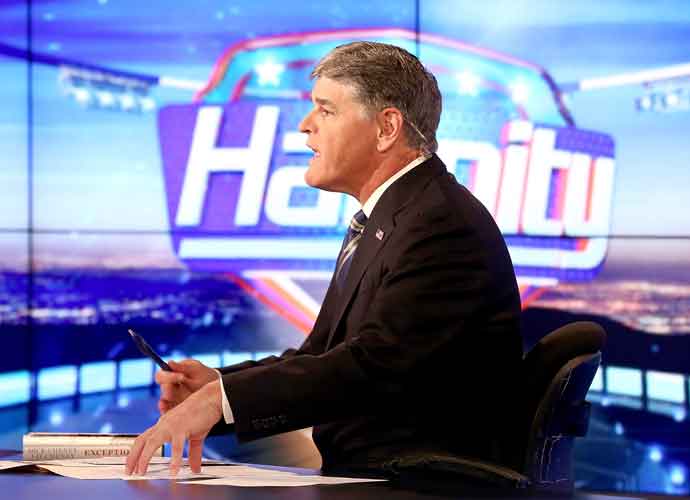 NEW YORK, NY - AUGUST 31: Sean Hannity on the set of FOX News Channel's 'Hannity' at FOX Studios on August 31, 2015 in New York City. (Photo by Paul Zimmerman/Getty Images)