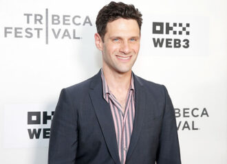 NEW YORK, NEW YORK - JUNE 13: Justin Bartha attends the "Nuked" premiere during the 2024 Tribeca Festival at Village East Cinema on June 13, 2024 in New York City. (Photo by Dominik Bindl/Getty Images for Tribeca Festival)