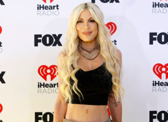 HOLLYWOOD, CALIFORNIA - APRIL 01: Tori Spelling attends the 2024 iHeartRadio Music Awards at Dolby Theatre on April 01, 2024 in Hollywood, California. (Photo by Frazer Harrison/Getty Images)