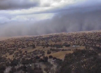 VIDEO: Timelapse Footage Shows Dust Storm Moving Across Central California